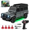Машинка на пульте управления Jeep Desktop Mini Drift RC USB LED Простая игрушка для подарка на машину Детям, Внедорожник, Масштаб 1:64, Маленькая, Перезаряжаемая, Светодиодная,