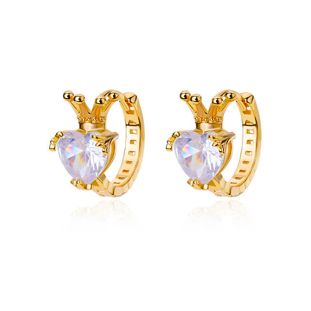 Женские мини-серьги с радужным цирконием из нержавеющей стали, геометрические круглые серьги, роскошные ювелирные изделия для свадебной вечеринки, подарок Bff