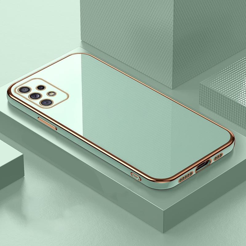 Роскошный глянцевый чехол для телефона Samsung Galaxy A13 A23 A33 A53 A73 A12 A22 A32 A52 A72 A31 A51 A71 A50, силиконовый чехол
