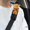 2 Pieces of Little Bear Car Seat Belt Shoulder Pads To Decorate Your Car and Make Your Ride More Comfortable