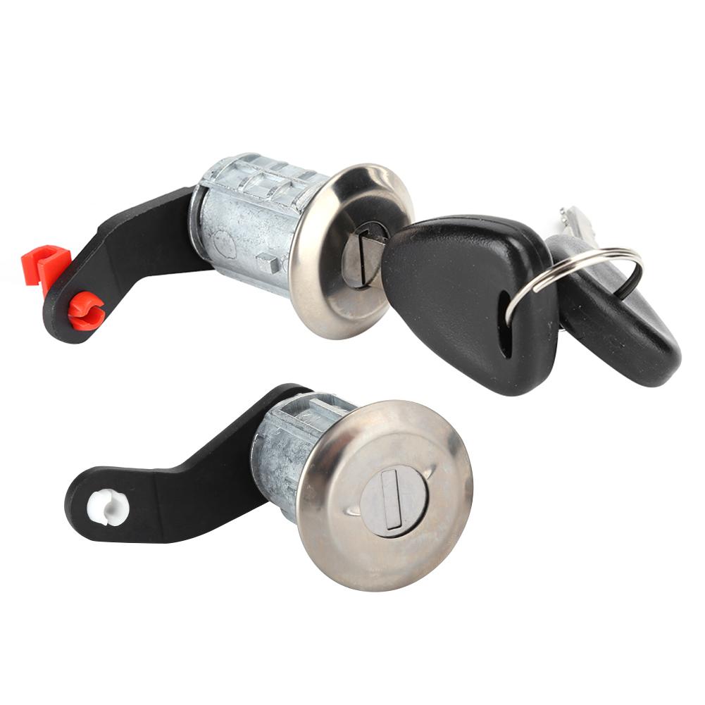 Цилиндр замка левой и правой двери с 2 ключами 7701470944 Подходит для Renault Master 1998‑2016