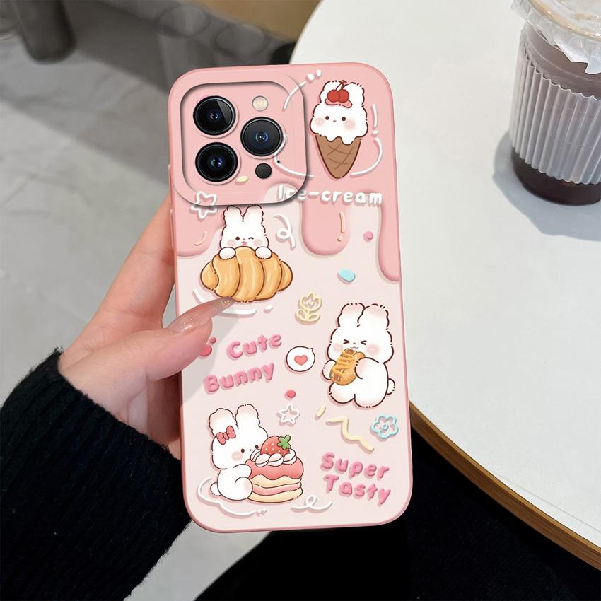 Для iPhone 13 12 11 ProMax Mini 7 8 6 Plus XS Max Чехол для телефона Причудливый кит Мягкий чехол из жидкого силикона для защиты камеры iPhone Новый улучшенный чехол