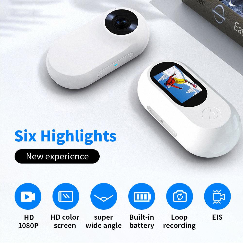 Креативный видеоблог, вращающийся на 360 градусов, 1080P с ЖК-экраном, запись видео, спортивная видеокамера DV Action Body, видеорегистратор