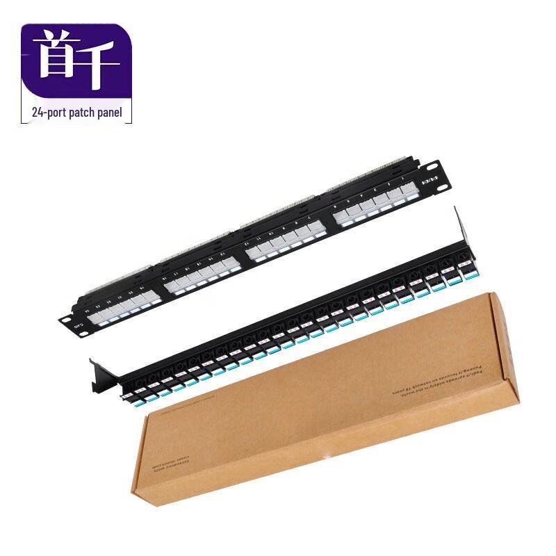 SHOCHAN Rackmount Network & Voice Patch Panels and Cable Management