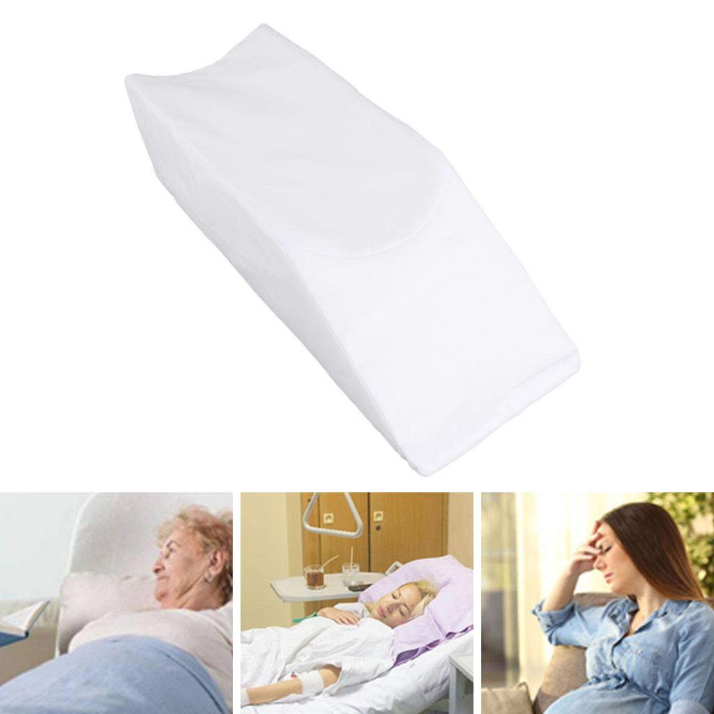 U-образная подушка для ног, белая, высокой плотности, губчатая, клиновидная, для сна, подушка для колена