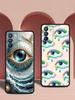 Fashion Eyelashes Eyes Phone Case For Oppo Reno 13 12 11 10 7 F Find X5 X6 A98 A80 A79 A78 A57 A54 A31 A17 Pro 5G Soft TPU Cover