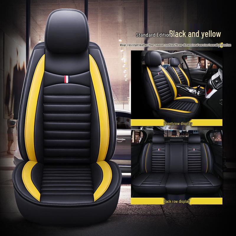 Geely Galaxy L6 1.5T Hybrid All-Season Full Leather Car Seat Cushion Cover