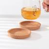 Cork Coaster for Drinks Round Flip Cup Holder Leak Proof Coaster Reusable Absorbent Coaster Mugs Coffee Party Supplies