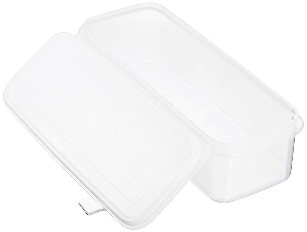 Iwasaki Industries NEO Keeper Clear 2L Made In Food Storage Set of LSX343 Noodle/Pasta Cases, Japan, Antibacterial, Microwave-Safe, Containers, 5,