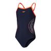 Speedo Девочки Слитный купальник с мышцами на спине и тонкими бретелями