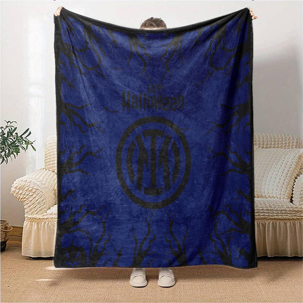 Inter Milan Emblem Blankets Flannel Printed Breathable Warm Throw Blanket for Home Office Bedspreads 0708a97