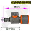 Integrated Flow Control Valve Garden Hose Adapter Leak-free Connection