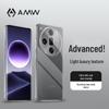 Прозрачный противоударный чехол AMW для телефона OPPO Find X7