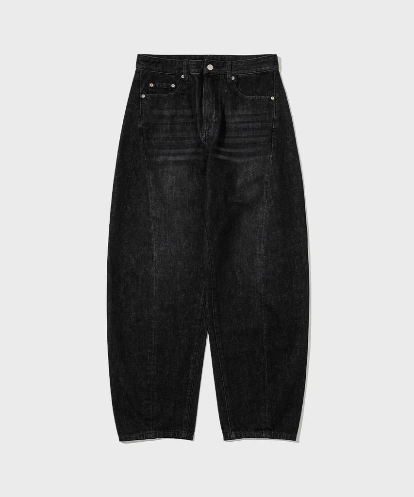 INTEMPOMOOD Curved Wide Denim Pants_Indigo