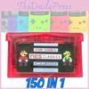 Игровая карта Fc Gba Nes Classics 150 в 1 игровой картридж для систем Game Boy Advance