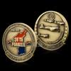 9 American War Iraq Commemorative Coins Collection Antique Five Army Military Flying Eagle Coins Bronze