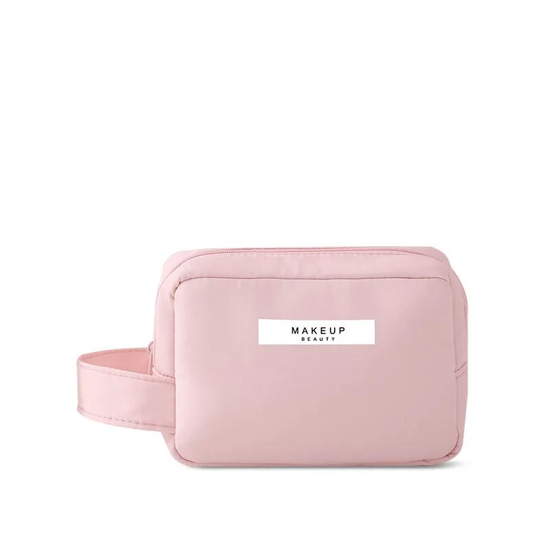 Ladies Portable High Appearance Index Cosmetic Bag Large-capacity Travel Washing Bag Three-dimensional Makeup Storage Bag