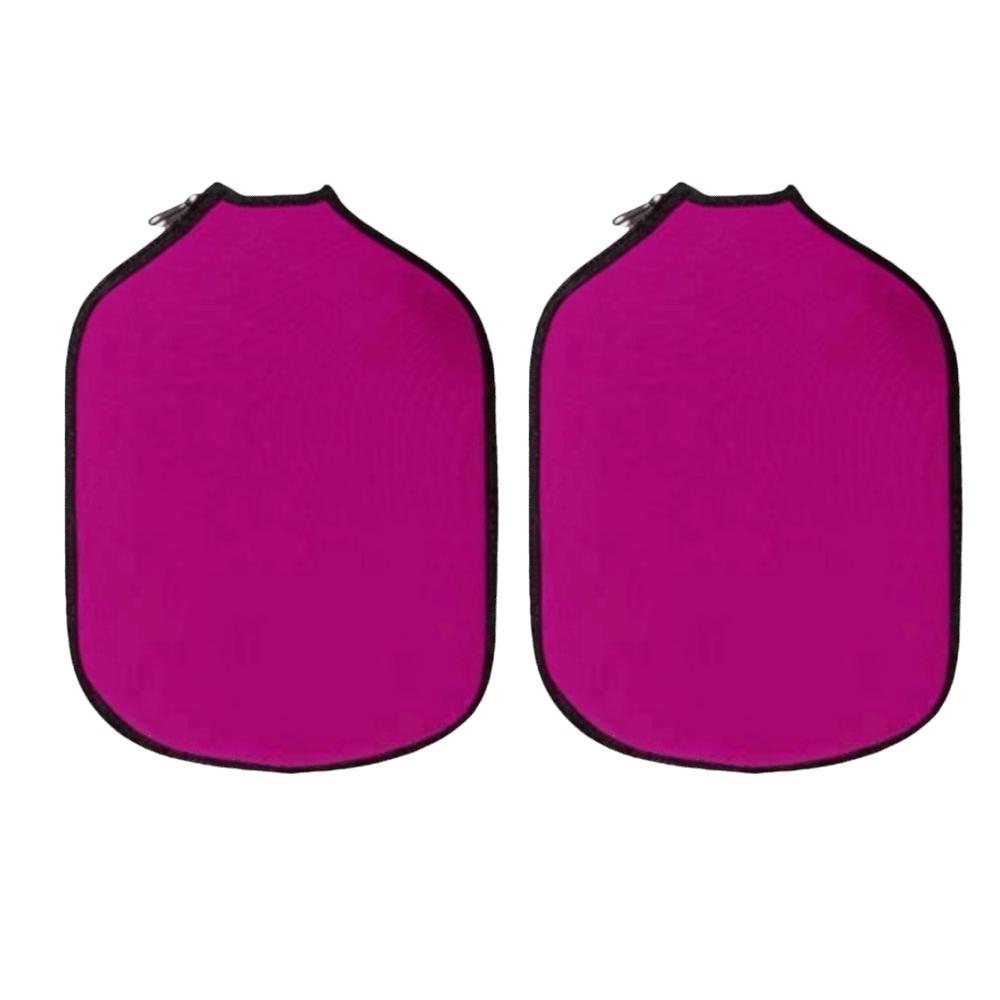 2PCS Lightweight Pickleball Paddle Cover Soft Pickleball Paddle Sleeve Racket Storage