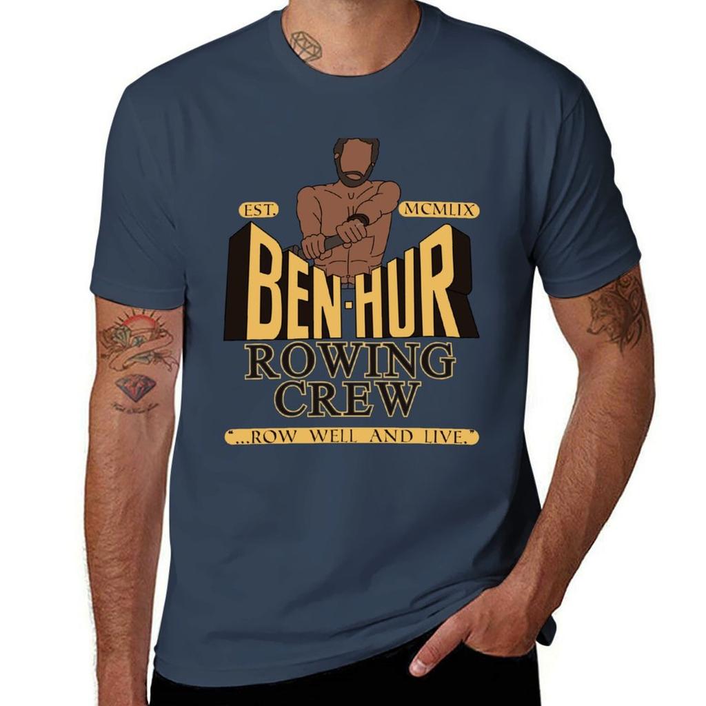 Ben Hur rowing team. T-Shirt vintage t shirts new edition hippie clothes mens graphic t-shirts hip hop