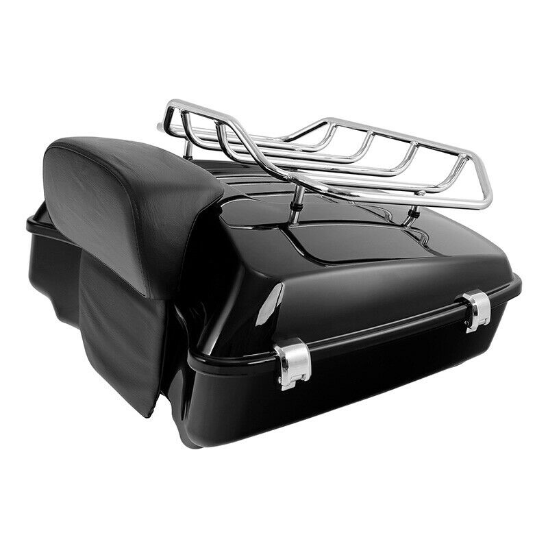 Крепежная стойка для спинки и багажника-кофра Chopped для Harley Touring Electra Glide Road Glide 2014-2025