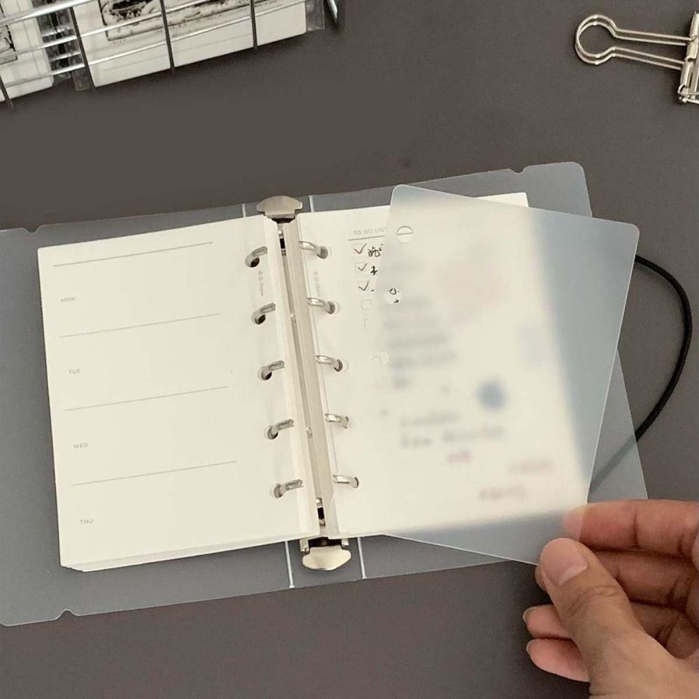 10pcs M5 A8 Spiral Binder Divider Page Separator  Stationery