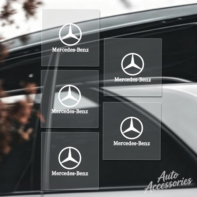 5/10pc Car Interior DIY Decorative Sticker Creative Emblem Badge Decal For Mercedes Benz W205 C300 W203 W108 W126 W168 W169 W176 QQ77