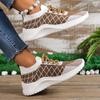 Женские кроссовки 2024 Весна Осень Легкие Модные Повседневные Неглубокие Дизайнерские Туфли Мокасины Кроссовки Однотонные Большие Размеры