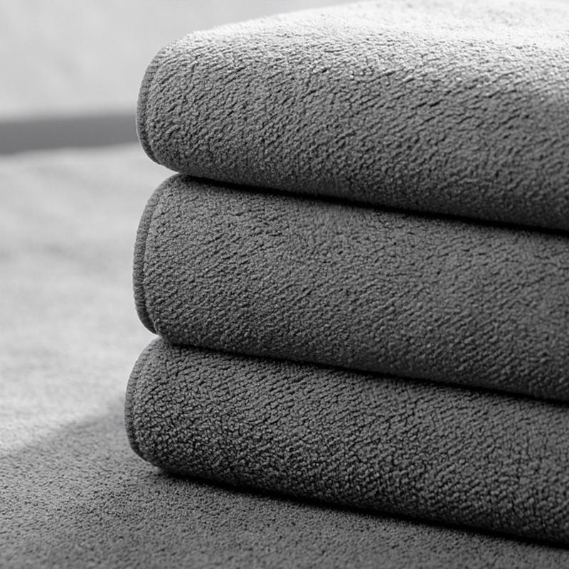 Multipurpose Suedes Car Wash Towel Thick Design High Capacity Water Absorption Quick Drying Cloth for Home