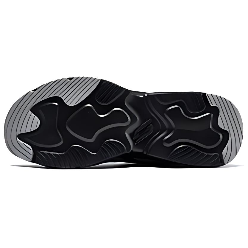 Skechers Bobs Bamina 2 Ткань Синтетическая кожа Низкие кроссовки в стиле "Dad Sneakers" Мужские кроссовки Серый Черный 118326-GYBK