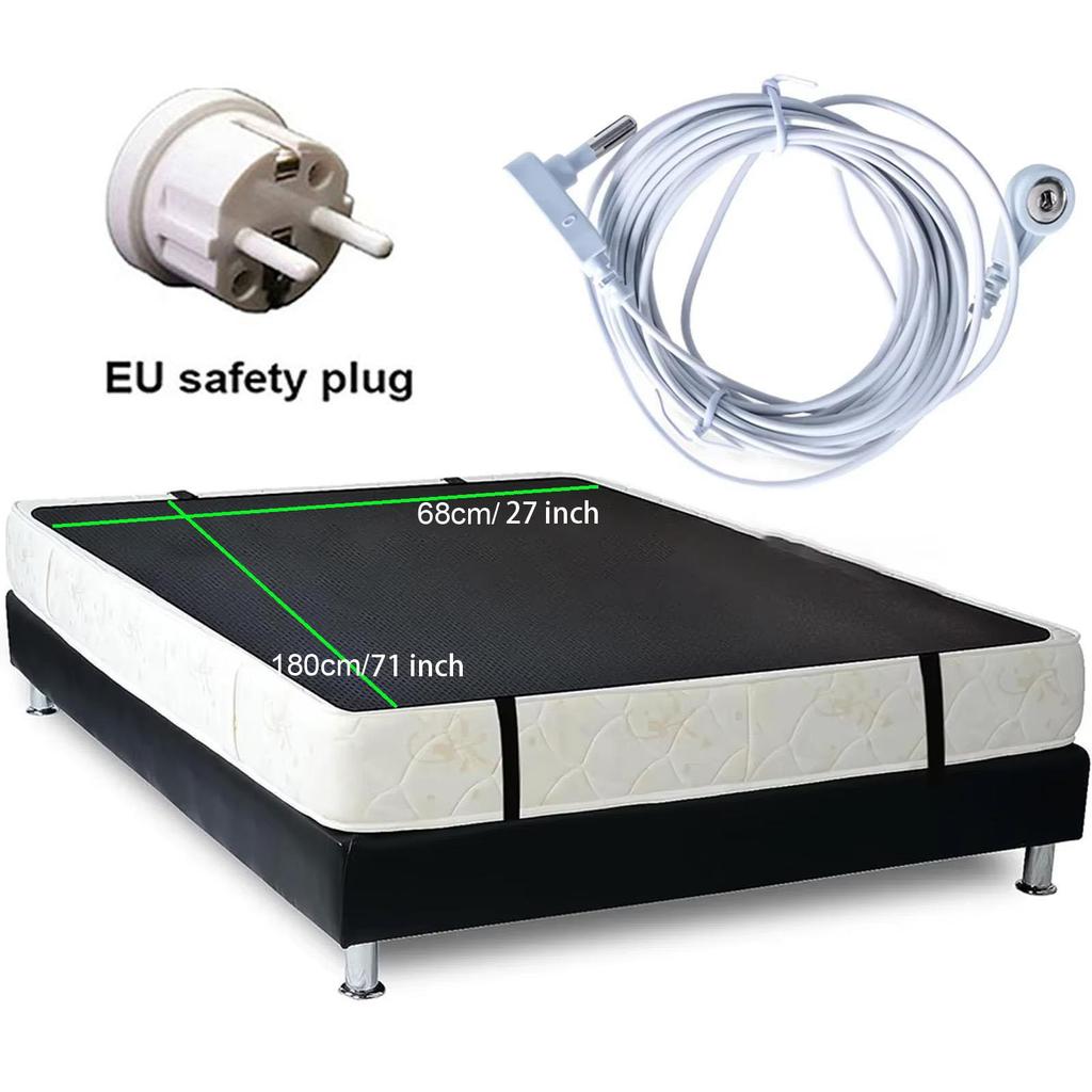 68x180 см заземляющий коврик чехол для матраса антистатические заземляющие простыни для улучшения сна заземляющий коврик электроприборы