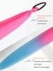 Synthetic Ponytail 1 Pack Braid Extension, Full of  Color Ponytail Extension, with Elastic Tie Straight Tube Sleek Wrap Extension Hair