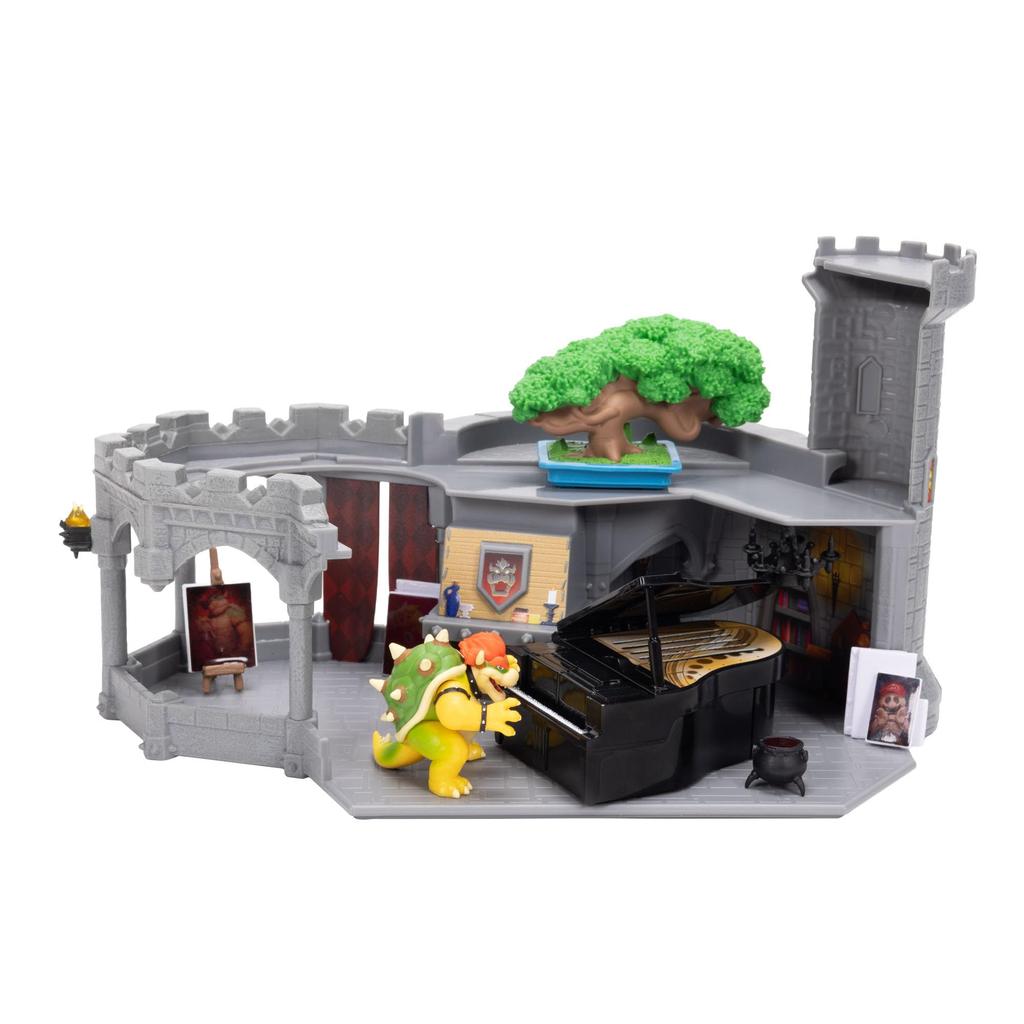 Sanei Boeki The Super Mario Galaxy Movie DX Playset Castle Bowser's TSM2-14