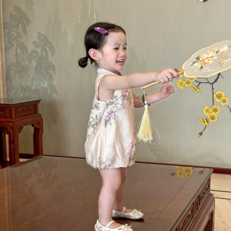 FADOBABY Новое sleeveless платье для девочек в китайском стиле