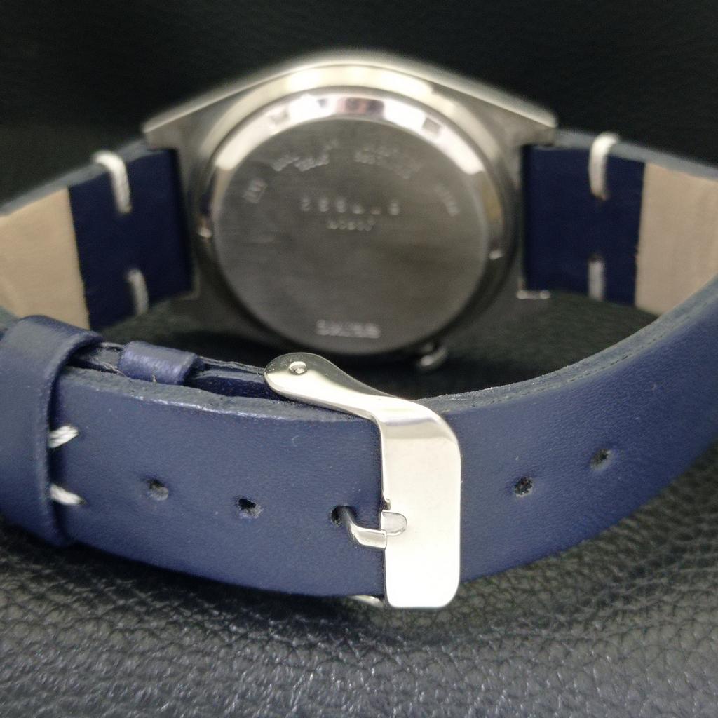 Seiko 5 АВТОМАТИЧЕСКИХ 7009A ЯПОНИЯ МУЖСКИЕ ВИНТАЖНЫЕ СИНЕГО ЦВЕТА С АРАБСКИМИ ЦИФРАМИ ЧАСЫ a702652-1