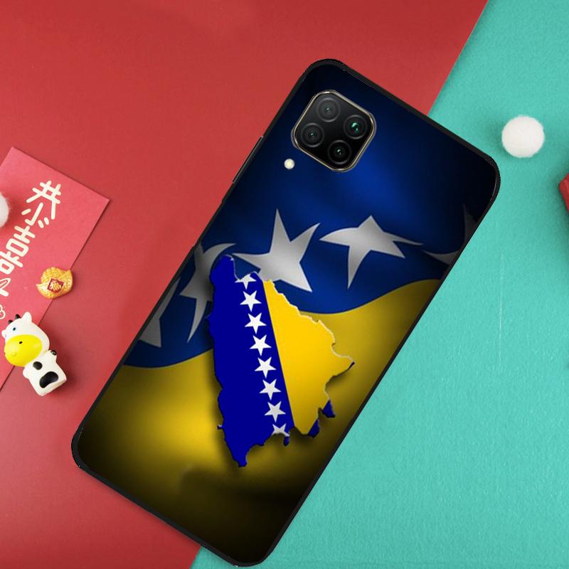 Чехол с флагом Боснии и Герцеговины для Huawei Nova Y91 Y61 Y60 Y70 Y90 Nova 9 SE 10 11i 8i 3i P20 P30 Pro P40 Lite