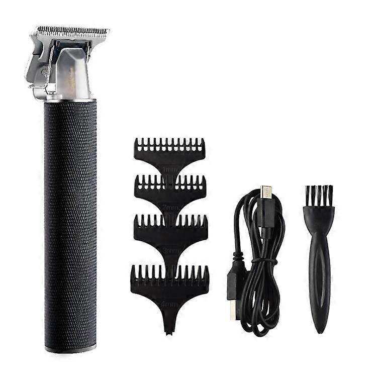 Professional Men's Hair Trimmer Clipper 0mm Baldheaded Cutter Beard Shaving Precision Finishing Hair Cutting Machine