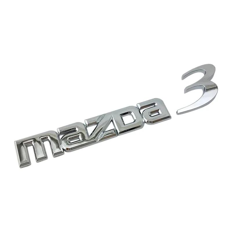 Modified Car Body Emblem Sticker Auto Rear Trunk Badge Decal for Mazda 2 3 6 8 CX3 CX5 MX3 CX4 CX9 CX7 RX8 Protege Accessories k1