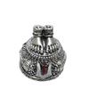 Lord Hanuman Charan Paduka Silver Plated Antique Matte Idol for Home & Car Dasboard Hanuman Ji Charan Paduka Idol