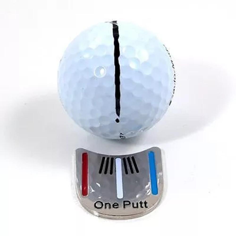 Ball Position Mark Cap Clip Aiming Tool Golf Ball Marker Golf Hat Clip Golf Putting Alignment