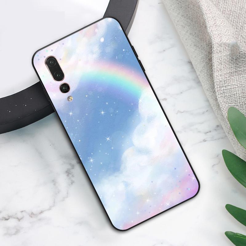 Чехол 'Корейский закат' для Huawei Nova 10 9 SE 8i 11i 12i 12s Y60 Y61 Y70 Y90 Y72 Y73 Y91 P60 Pro P40 P30 Lite