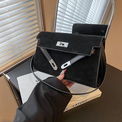 Премиальная ретро матовая сумка женская зимняя новая повседневная ручная маленькая квадратная сумка на одно плечо сумка-мессенджер