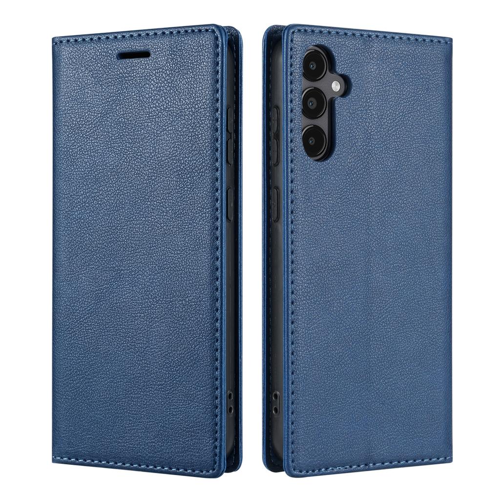 BKS-001 For Samsung Galaxy A35 5G Magnetic Case PU Leather+TPU Card Holder Phone Cover