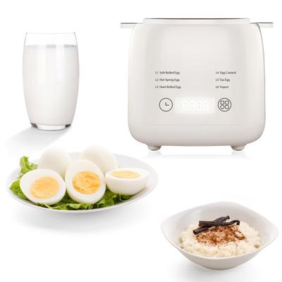 Электрическая яйцеварка 6-в-1 с функцией быстрого приготовления яиц и звуком автоматического отключения