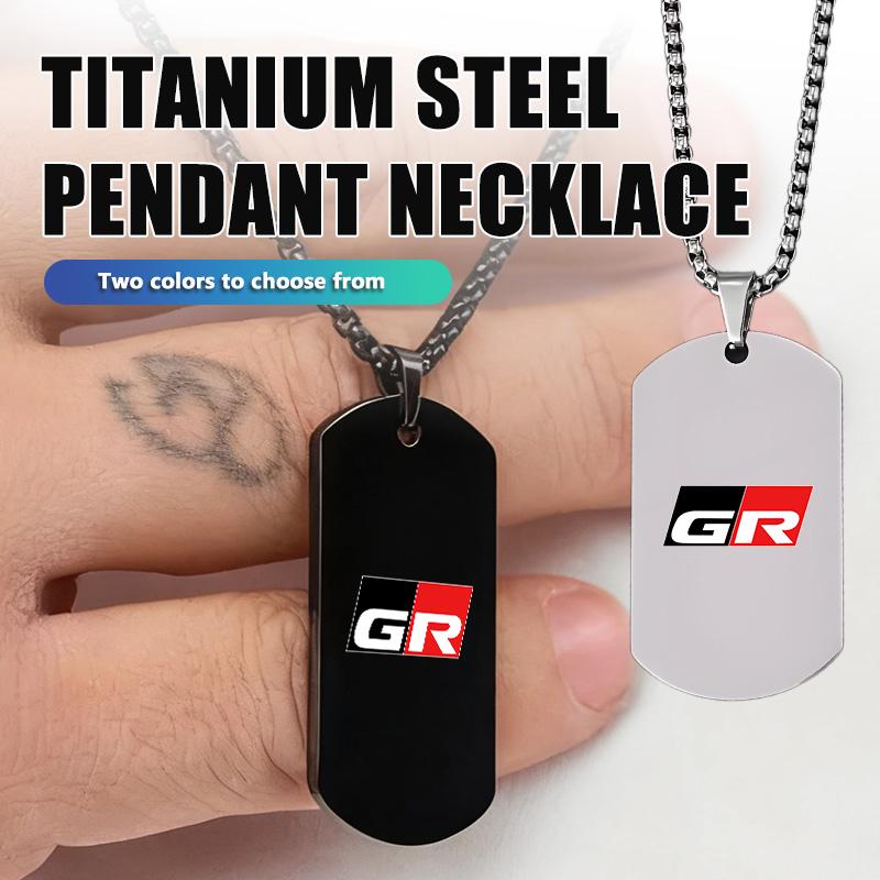 Car Pendant Emblem Interior Rearview Mirror Ornaments Decorations Accessories For Toyota GRsport Hilux Aygo Yaris Corolla Rav4