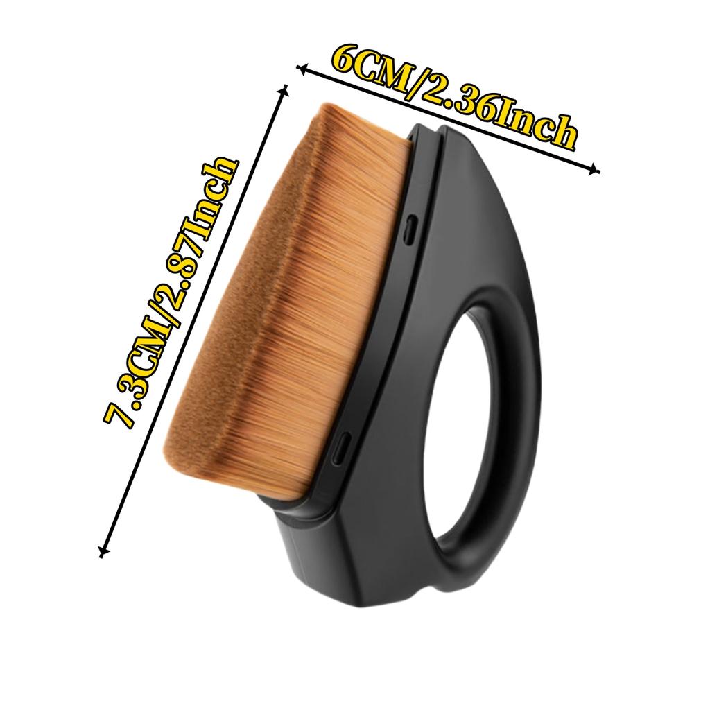 1-2 шт. Щетки для чистки салона автомобиля, кожа, пластик, обод колеса, щетка для детализации, высокая плотность, портативная щетка для чистки автомобиля