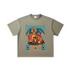 260 GSM Double Yarn 32 Count 100% Cotton Pokemon V6 Charmander Evolutions Print Unisex Heavy Cotton T Shirt