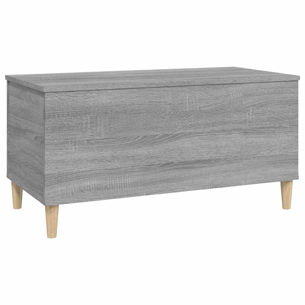 Coffee Table Gray Sonoma 90 x 44.5 x 45 cm Particleboard