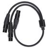 JORINDO JD6073 XLR Female To Dual XLR Female Cable YType Splitter XLR To Dual XLR Microphone Cable