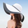 Straw Straw Hat Women's Beach Beach Outing Sun Hat Vacation Sun Protection Big Eaves Hat Summer Sun Hat Summer