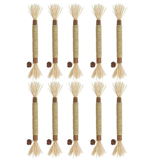 Cat Chew Stick Natural Silver Vine Stick Cats Oral Health Chew Toy Dental Stick for Cats Kittens Treats Interactive Play Training